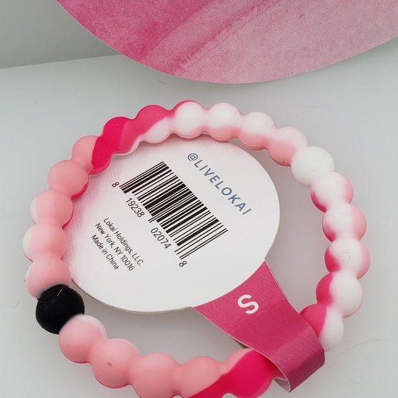 Authentic NWT Lokai Pink ombré BCRF - Picture 2 of 3